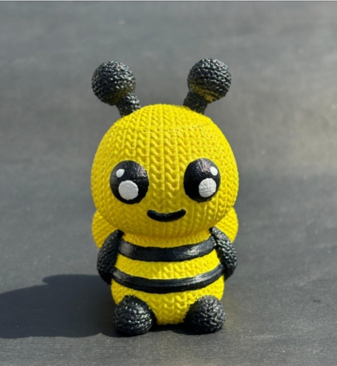 1000 Adet - Örgü Görünümlü Arı Anahtarlık