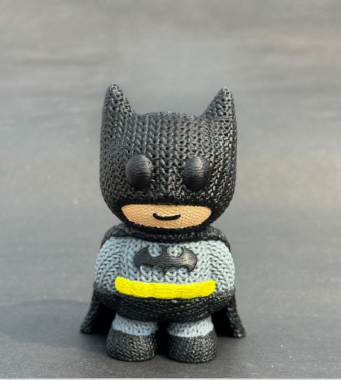 1000 Adet - Örgü Görünümlü Batman Anahtarlık